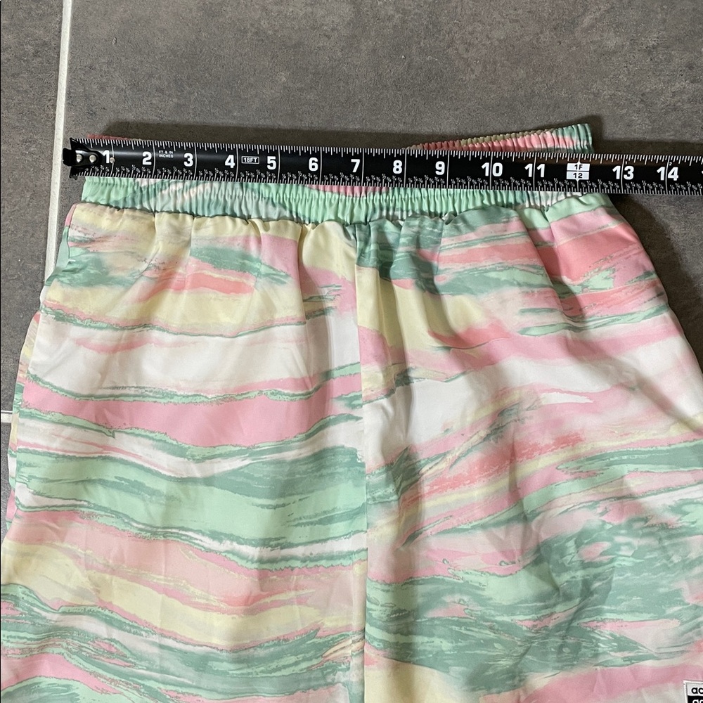 Adidas Originals R.Y.V. track pants pastel marble print size Small - Picture 6 of 12